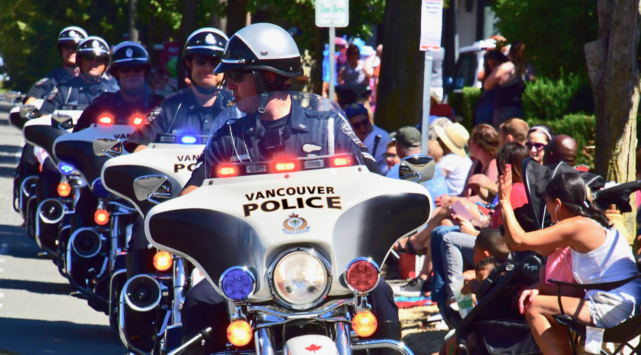 The Vancouver Police Drill team wowed the people. Photo by Patrick Robinson