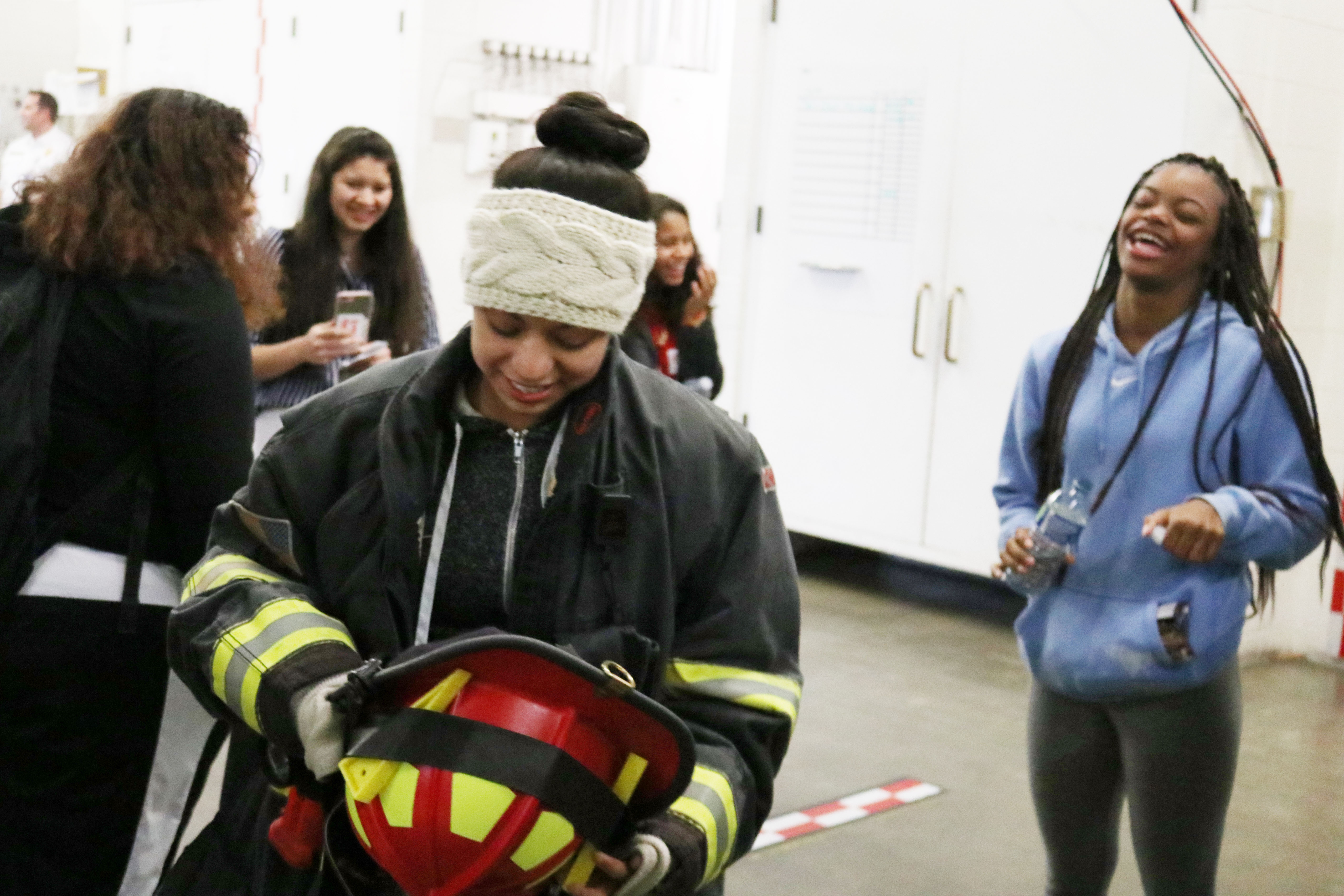 Firefighter helmet