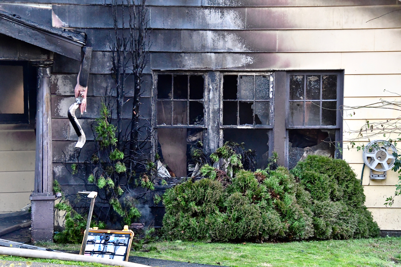 extensive fire damage. West Seattle Fire