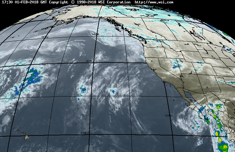 Pacific Infared Satalite