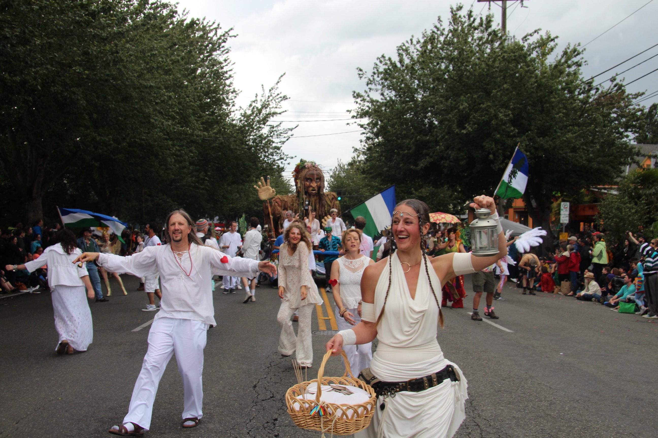 Naked Fremont Solstice Paraders Brave Brisk Start To Summer Westside Seattle