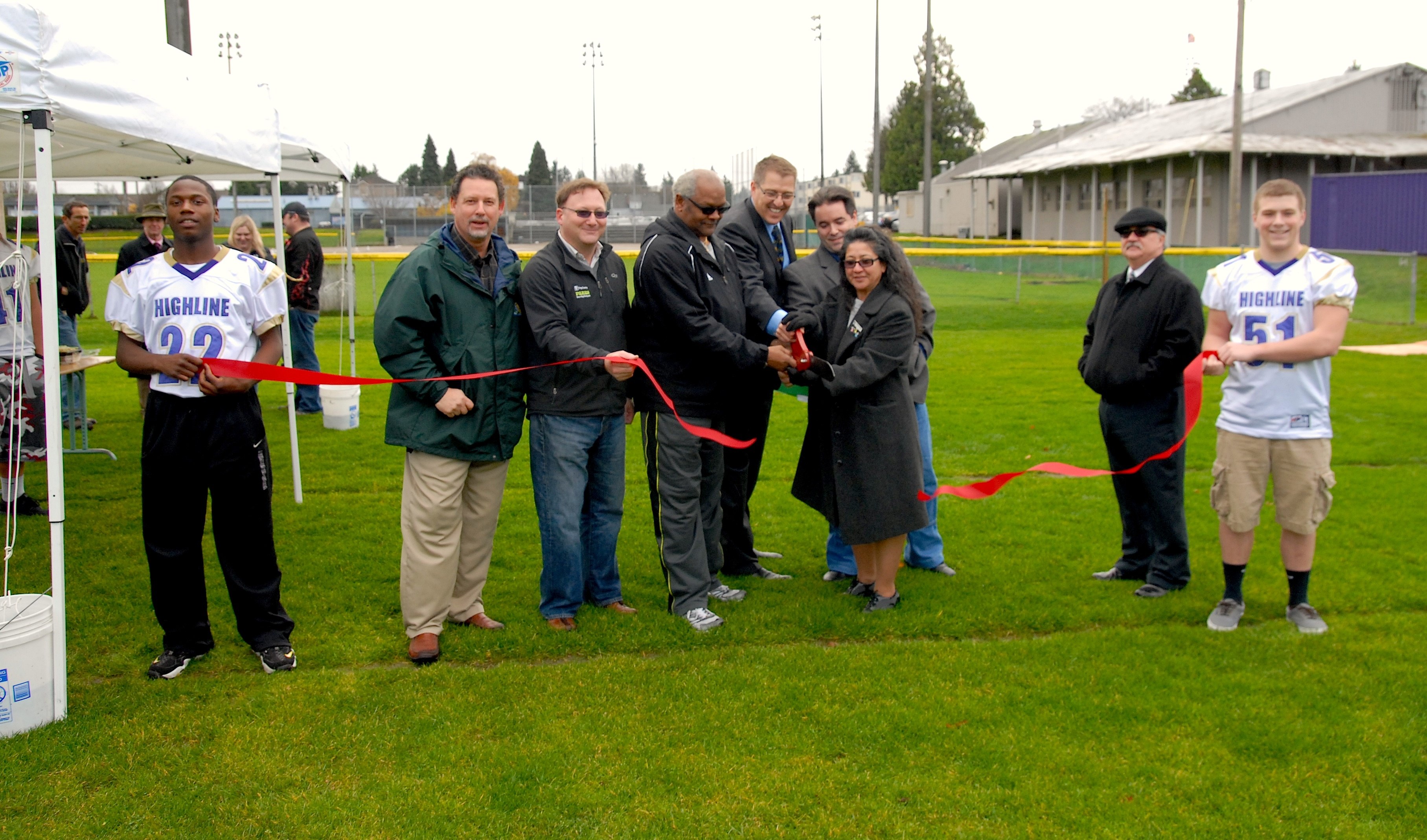 Moshier Park Field dedicated | Westside Seattle