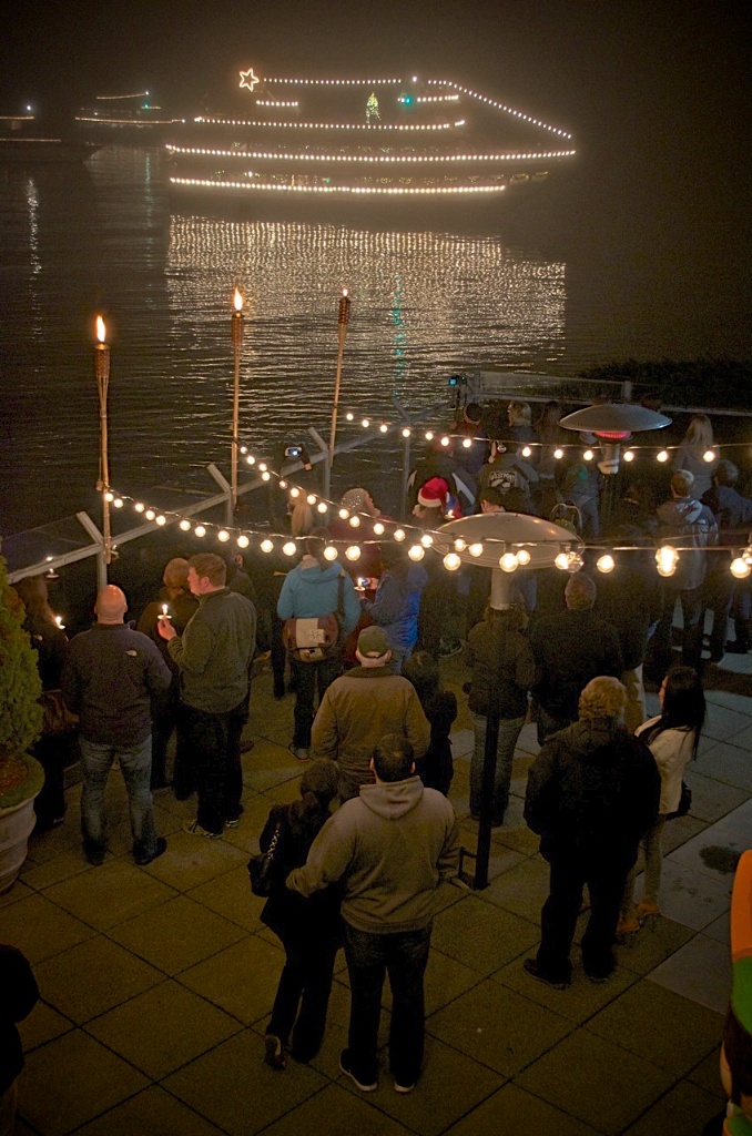 REMINDER Christmas Ships coming with carolers to West Seattle