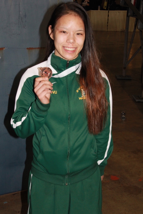 SLIDESHOW Cecilia Vu of the Evergreen Wolverines and teammate