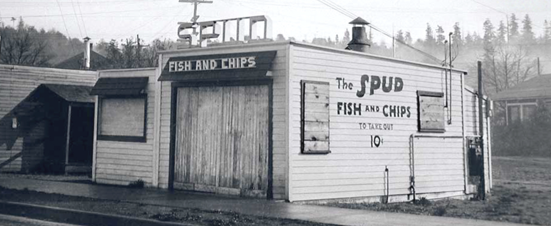 Spud Fish and Chips in 1935