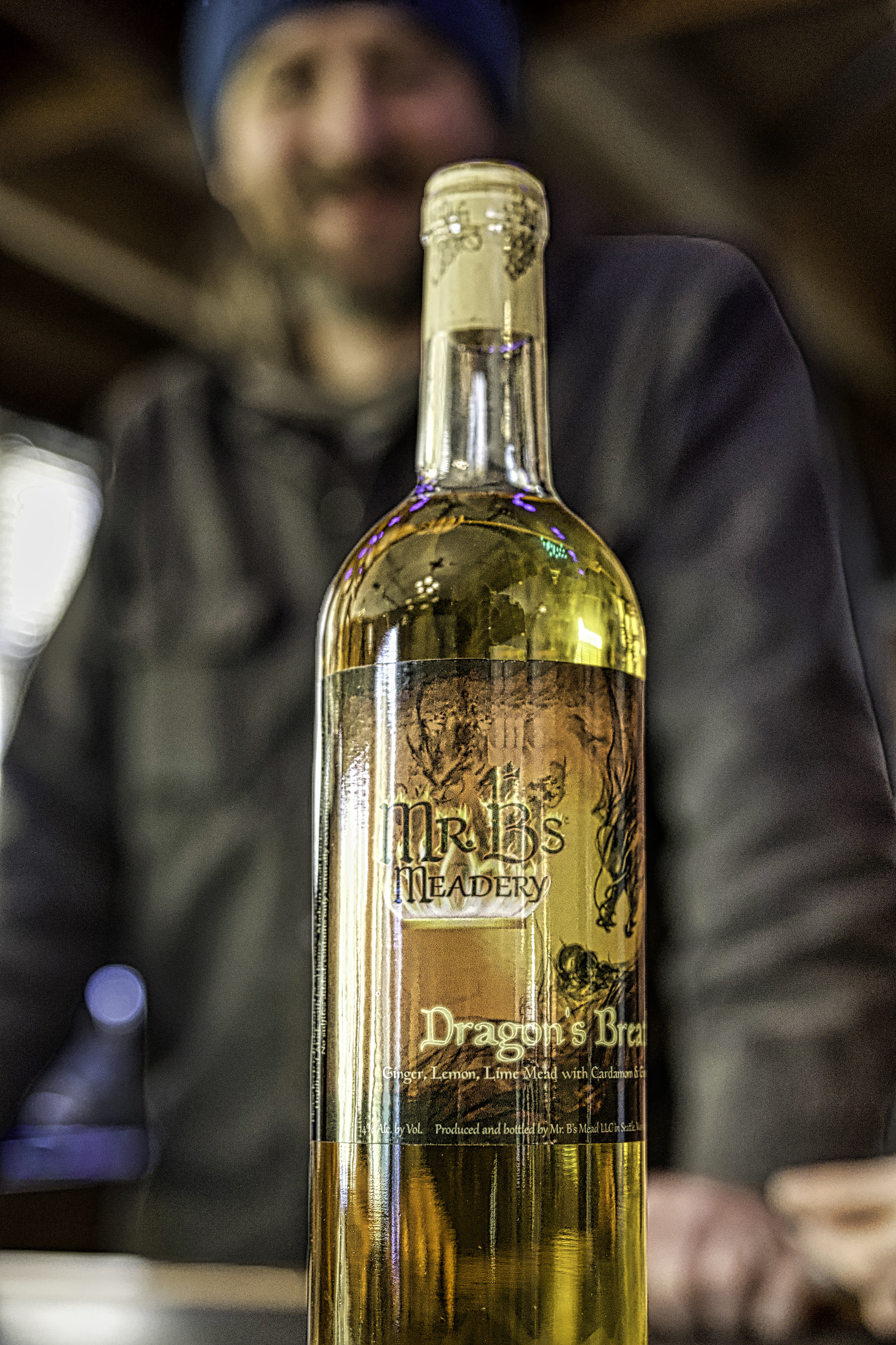 Dragon's Breath Mead from Mr. B's Meadery in White Center