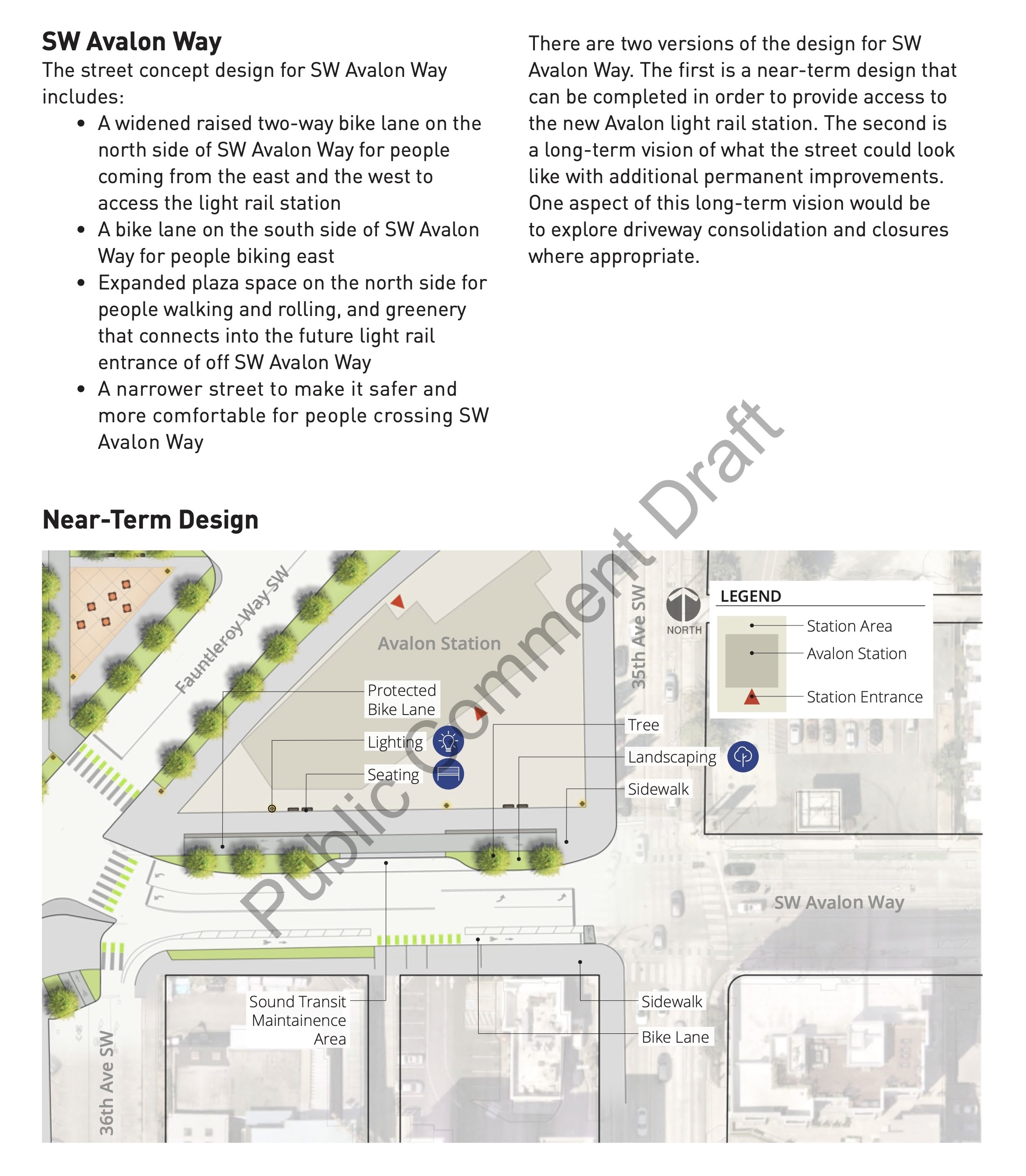 Avalon Way Street concepts