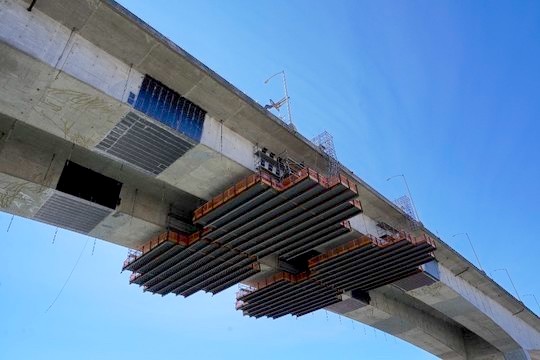 bridge under repair