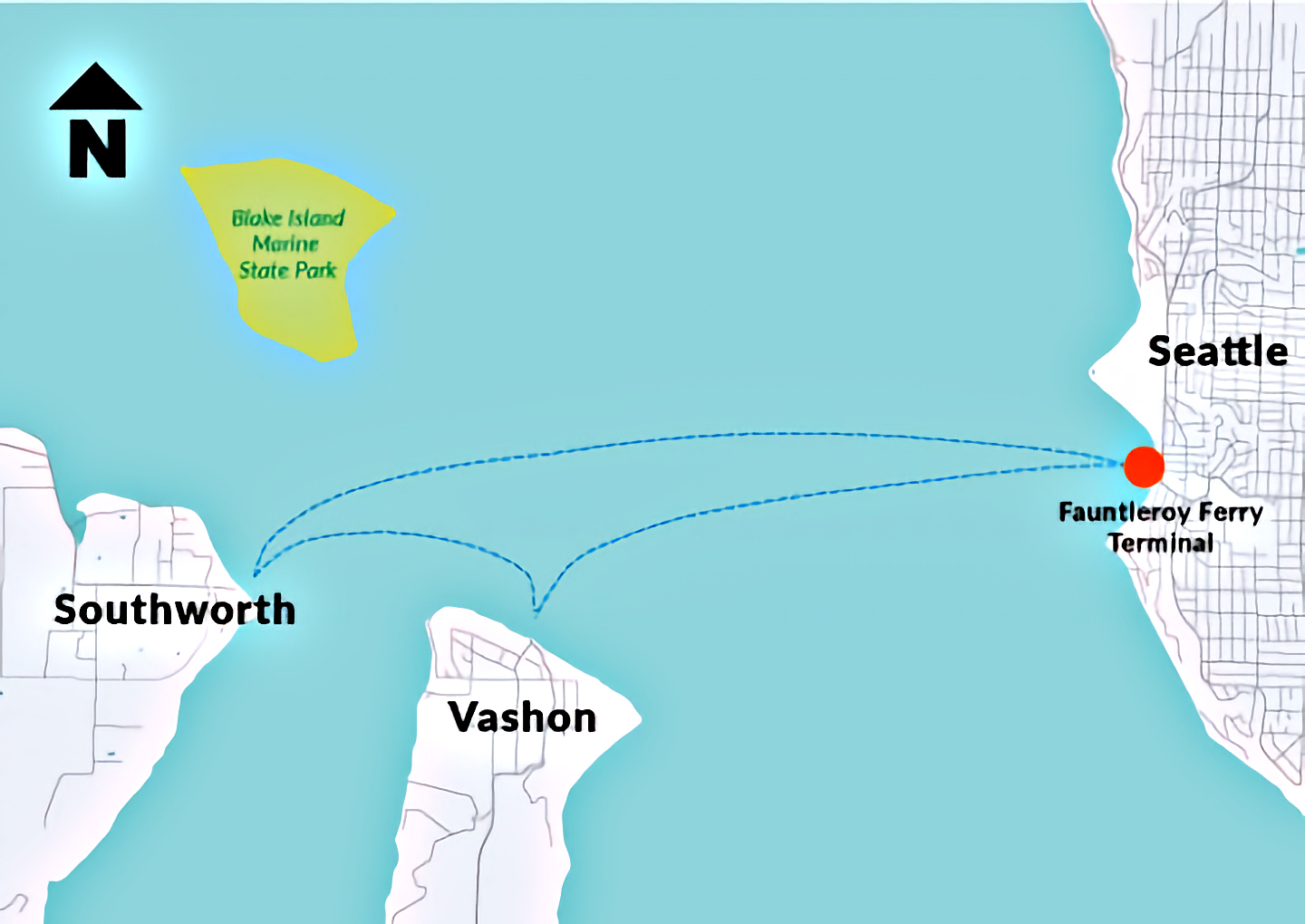 Fauntleroy Ferry Triangle Route