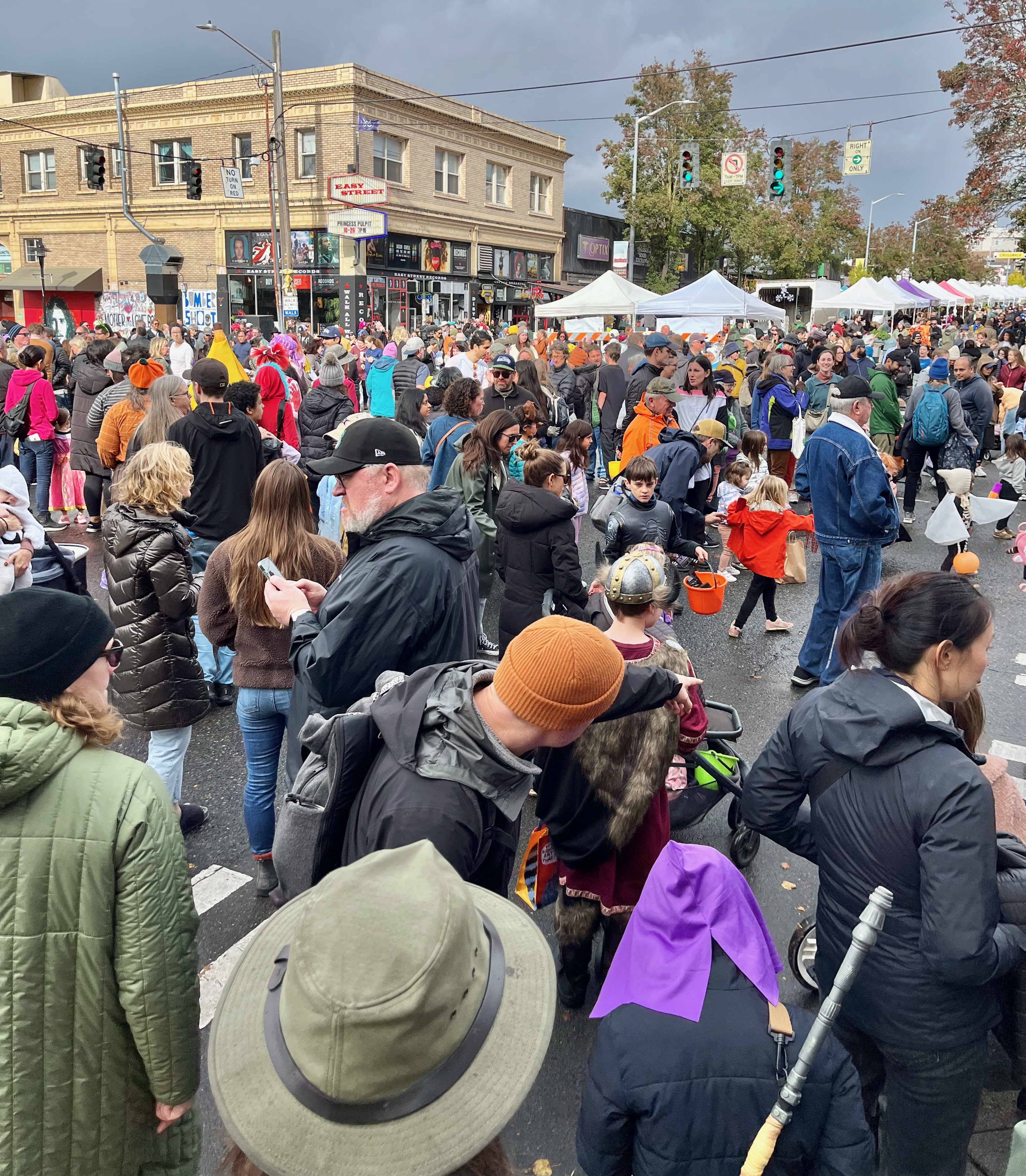 Harvest fest crowd