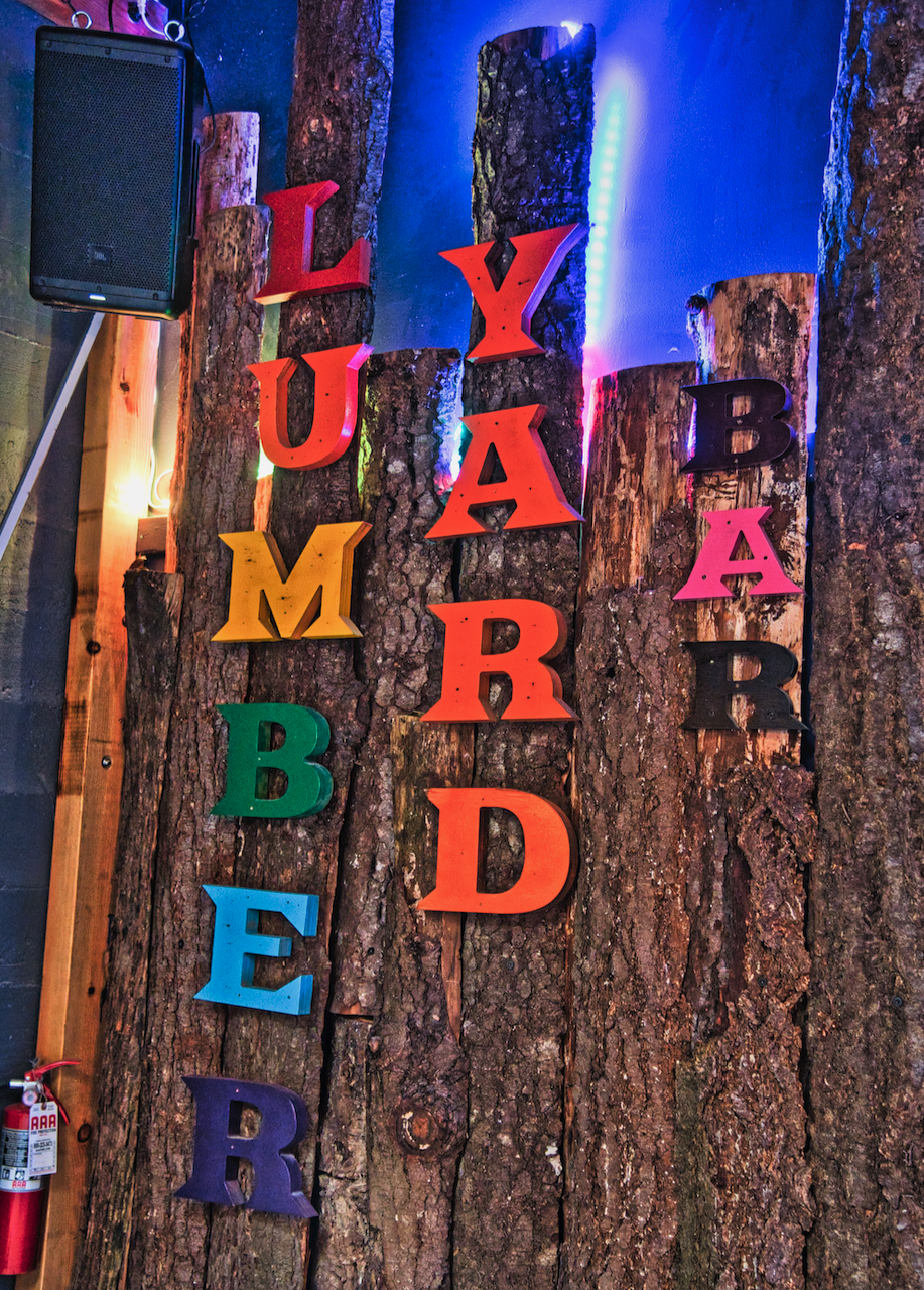 Lumberyard Bar sign