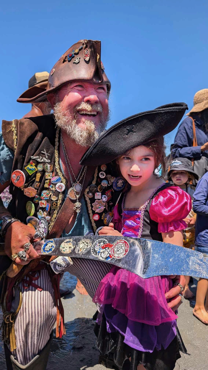 pirate and kid