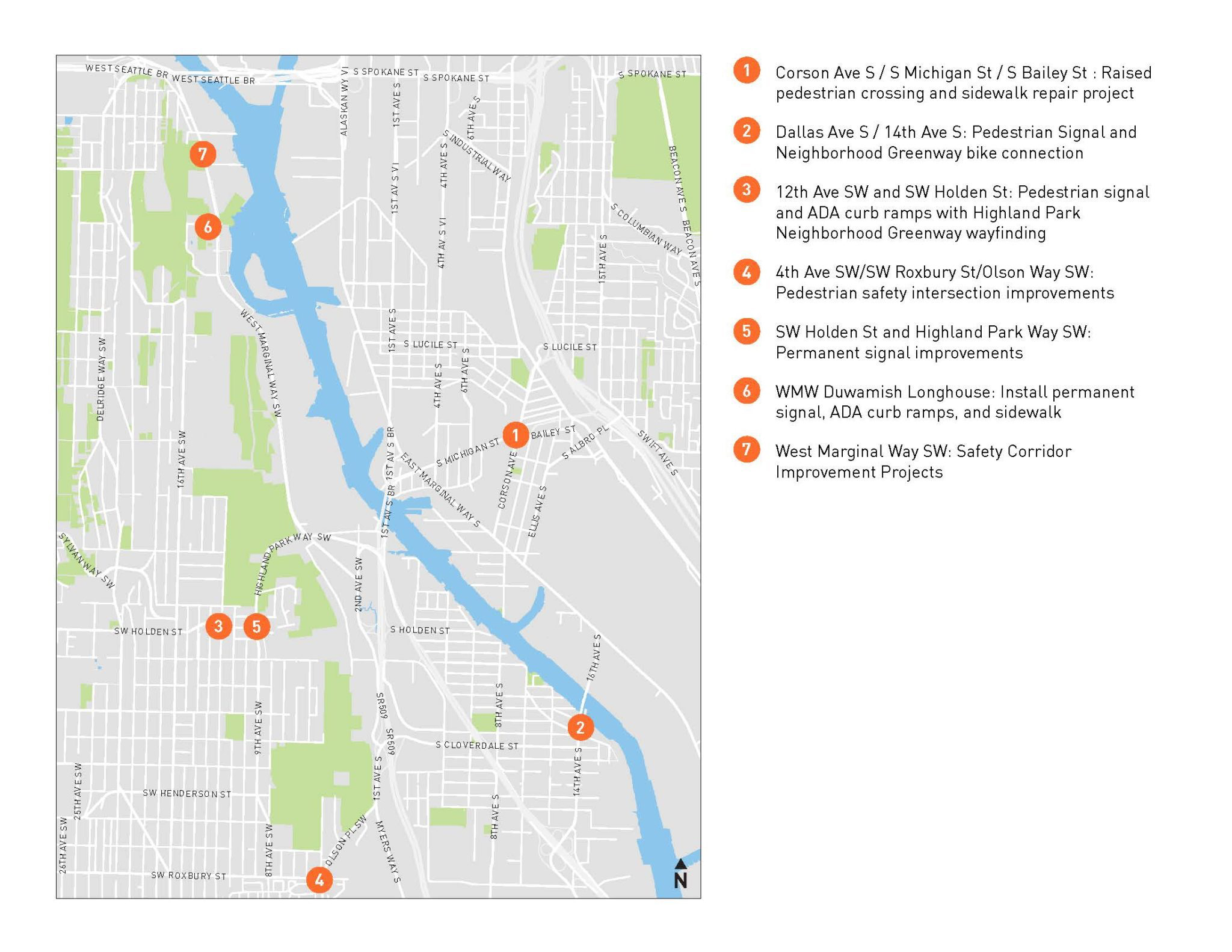 map of remaining projects