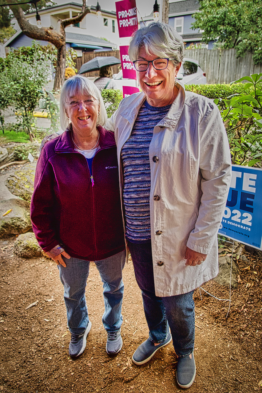 Senator Murray and Irene