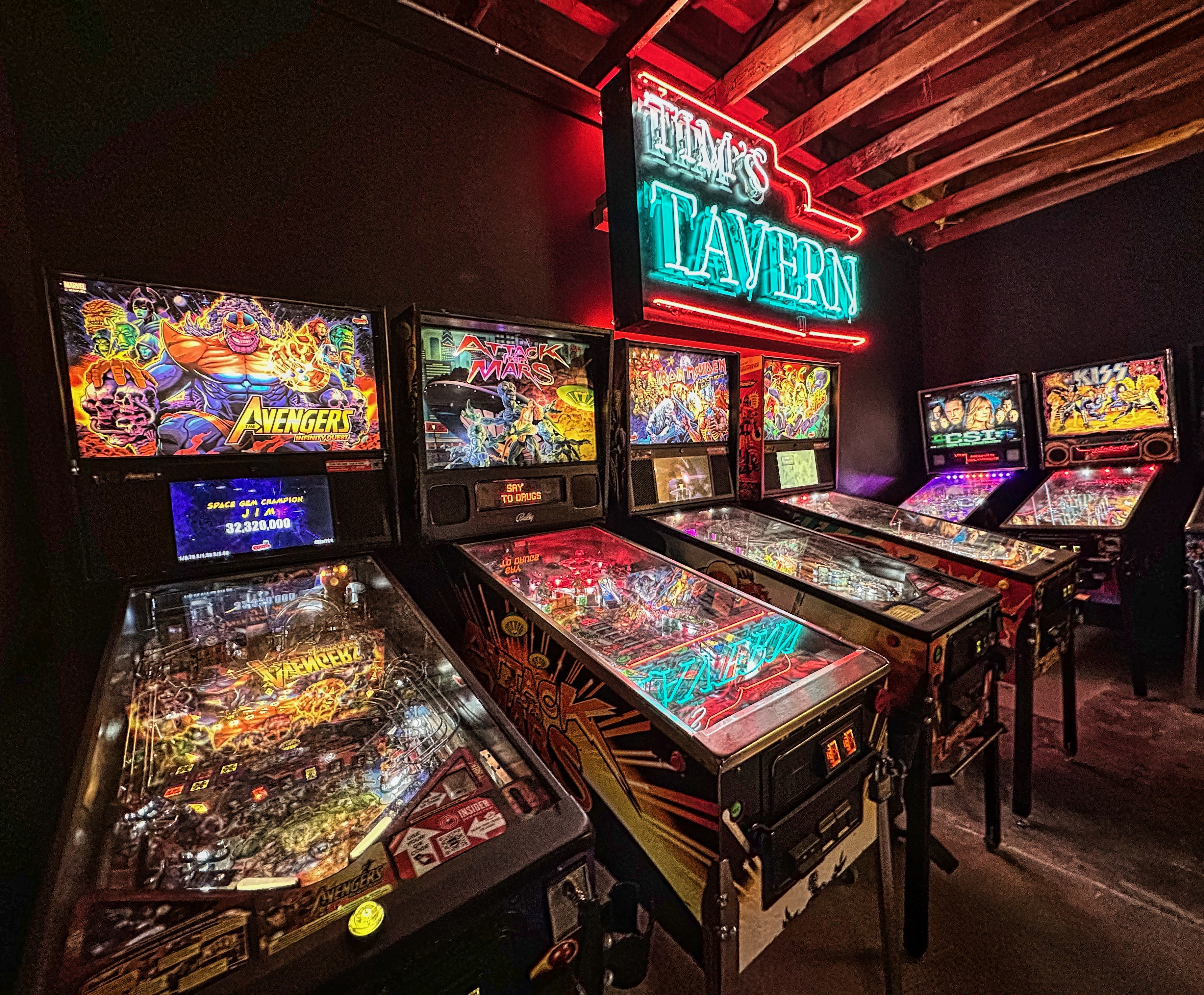 Pinball machines