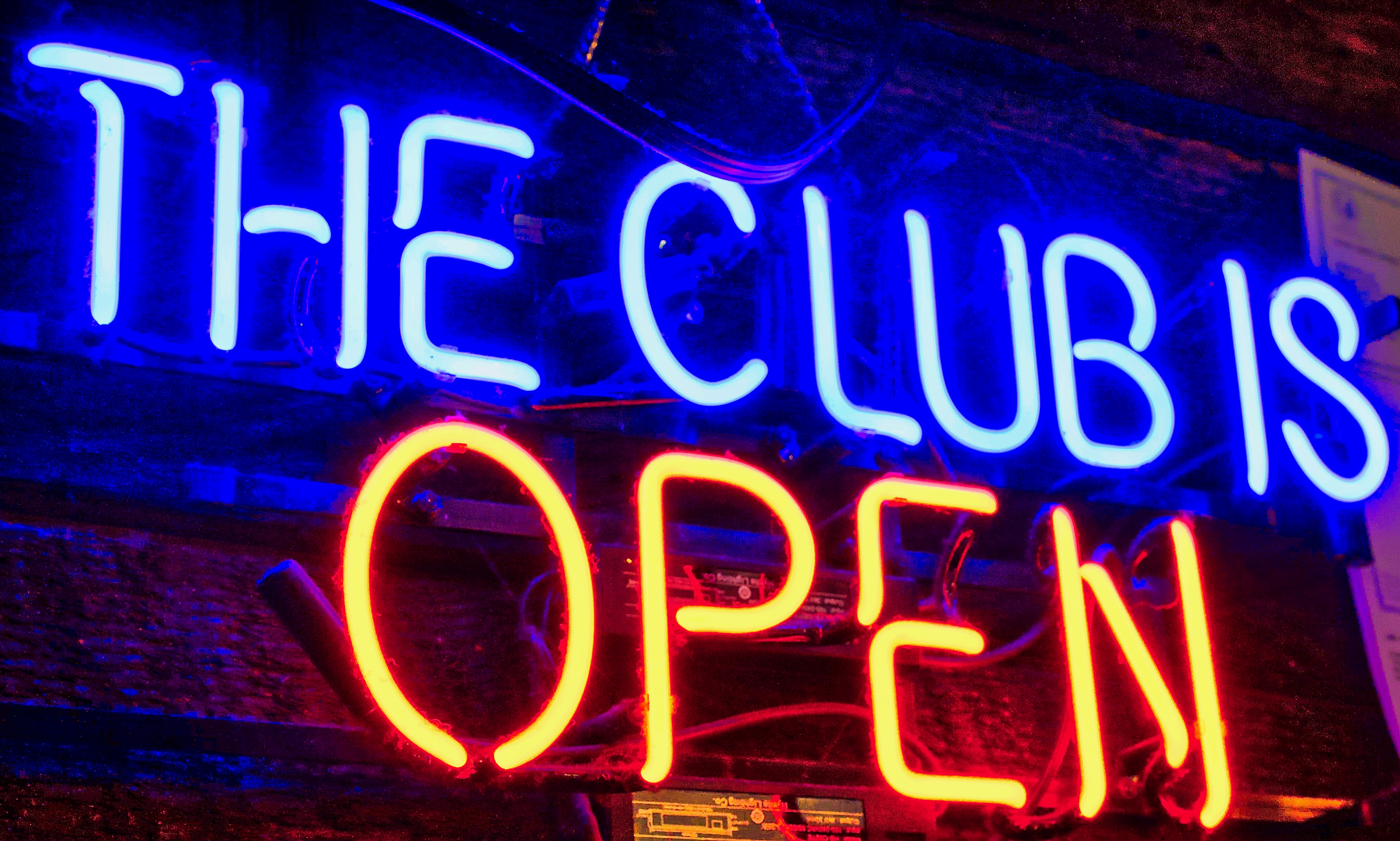 The club is open!