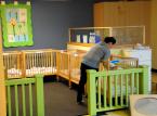 Infant care is provided in a dedicated area. Photo by Patrick Robinson