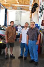 Todd Ainsworth, John Bradley and Tom Smith. Photo by Patrick Robinson