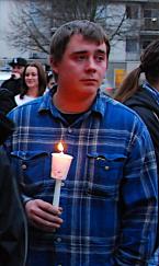 Many people wept at the event. Photo by Patrick Robinson