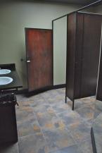 The ladies room has been tastefully remodeled. Photo by Patrick Robinson