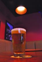 You can enjoy one of 18 beers on draft in one of the new booths. Photo by Patrick Robinson