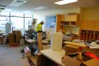 The construction office is in the preschool area. Photo by Patrick Robinson