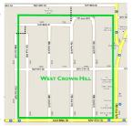 West Crown Hill. Courtesy of Deborah Jaquith.. Map.jpg