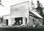 In the above 1897 photo, from left, Emma, Eugene, Ralph and George Wilcox stand in front of the Wilcox blacksmith shop, just east of Sunnydale. History museum 4.jpg