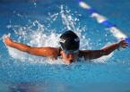 Brenna Ross of Marine Hills goes on to win the girls 8 and under 25 yard butterfly. IMG_6271 5x7 300dpi.jpg