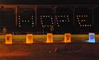 Every year the group uses the luminaria to spell out HOPE. Photo by Patrick Robinson DSC_5788.jpg