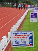 Signs and luminaria lined the track. Photo by Patrick Robinson DSC_5824.jpg