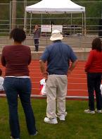King County Executive Dow Constantine spoke. Photo by Rebecca Polivy DowSpeaksRelayForLife.jpg