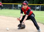 First baseman Ethan Chen of West Seattle fields a ground ball. Photo by Kurt Howard IMG_9269 5x7 300dpi.jpg