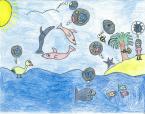 Amber Williams’ grand-prize winning artwork
