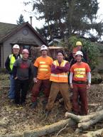 The crew from Nix Tree Cutting