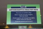 A sign over the buffet line at the main dining hall to the VMAC.  Unlike any other buffet line the one the Seahawks enjoy is filled with only the healthiest and freshest foods available.