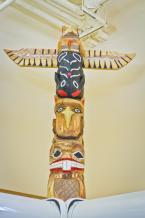 Honoring West Seattle's totem poles. Photo by David Rosen