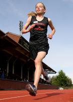 There was only one participant in the 1,600 meter run.