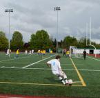 A Sealth corner kick. Photo by Greg McCorkle