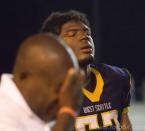 It wasn't a good night for the westsiders. Photo by Greg McCorkle