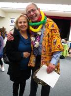Dr. Kratz and church music director Bronwyn Edwards. Photo by Conrad Wesselhoeft