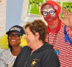 Principla Washington and Roxhill teacher Judith Stuart-Coale. Photo by Geoff Miller of Roxhill Elementary