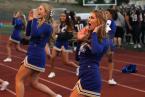 West Seattle Cheerleaders rally the crowd in a game against the Washington Patriots. Photo by Paul Moseley