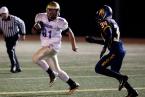 Highline receiver AJ Sailiai runs after a reception against West Seattle.  Sailiai had two touchdowns in the game .photo by Paul Moseley