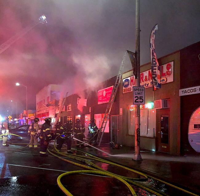Fire in White Center burns through neighborhoods first LGBTQ bar and  damages other businesses  The Seattle Times