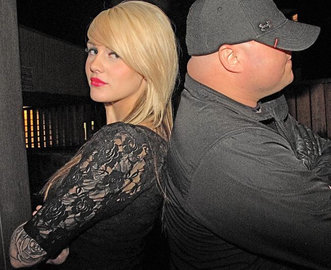 bouncer and blonde
