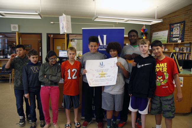 Whitman middle schoolers